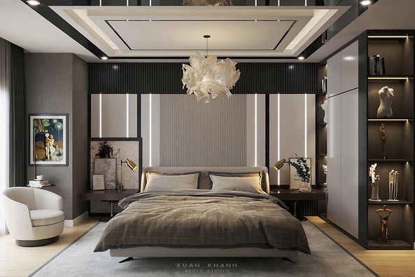Bedroom Scene Sketchup  by Xuan Khanh 1