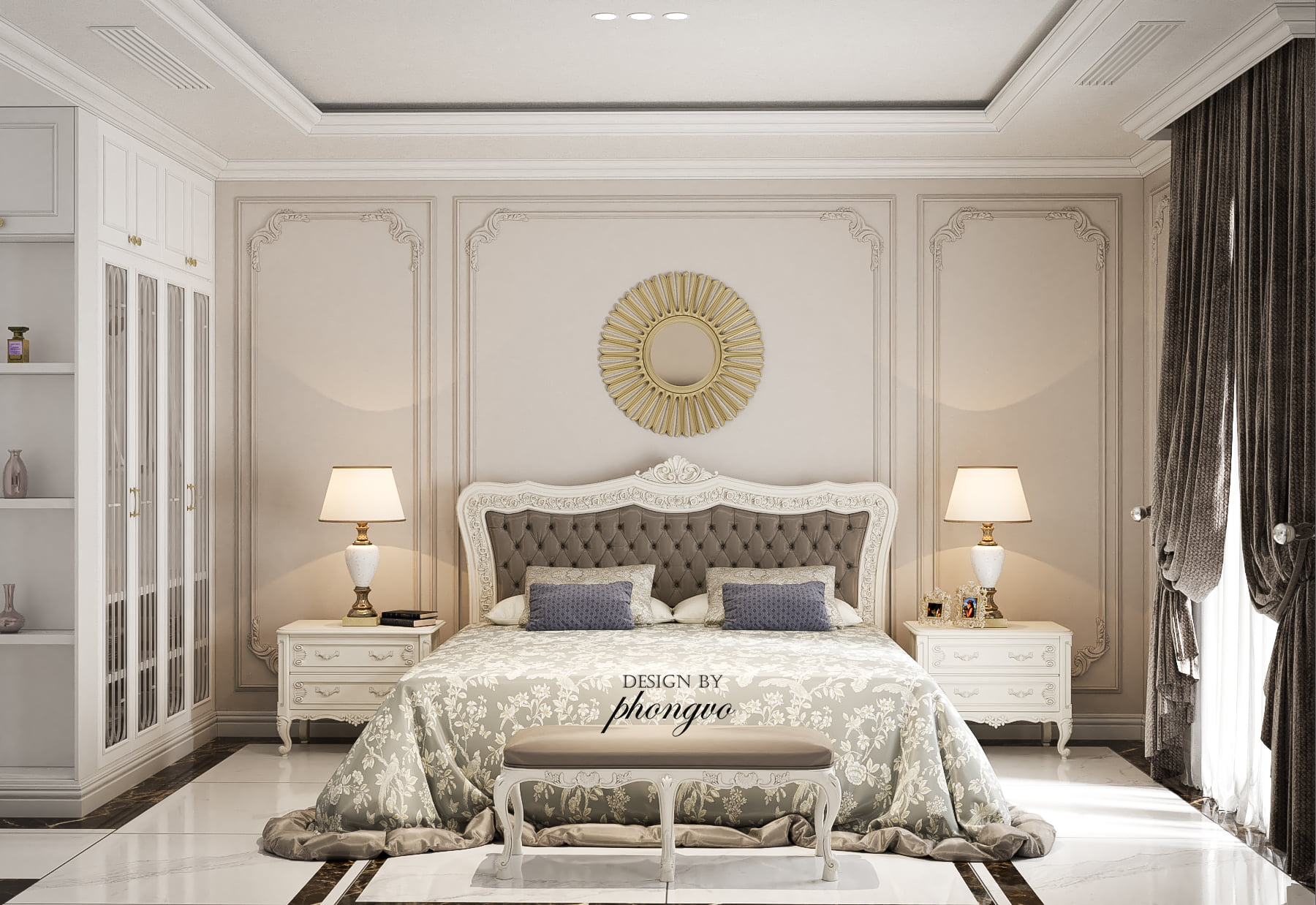  BedRoom Interior Sketchup  by Vo Le Phong 2