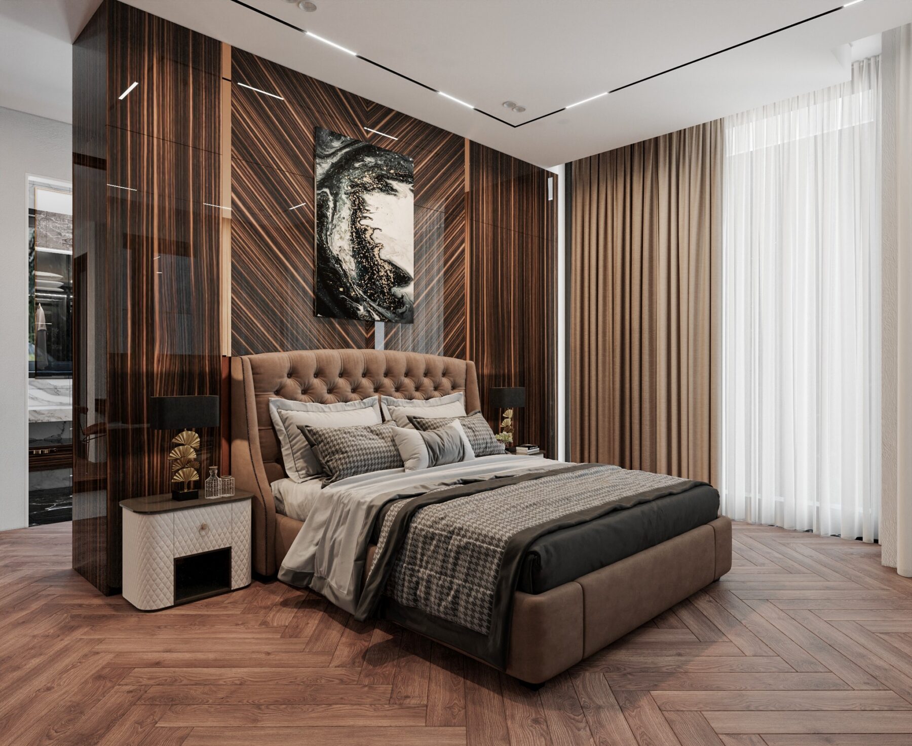  Master Bedroom Interior Sketchup File
