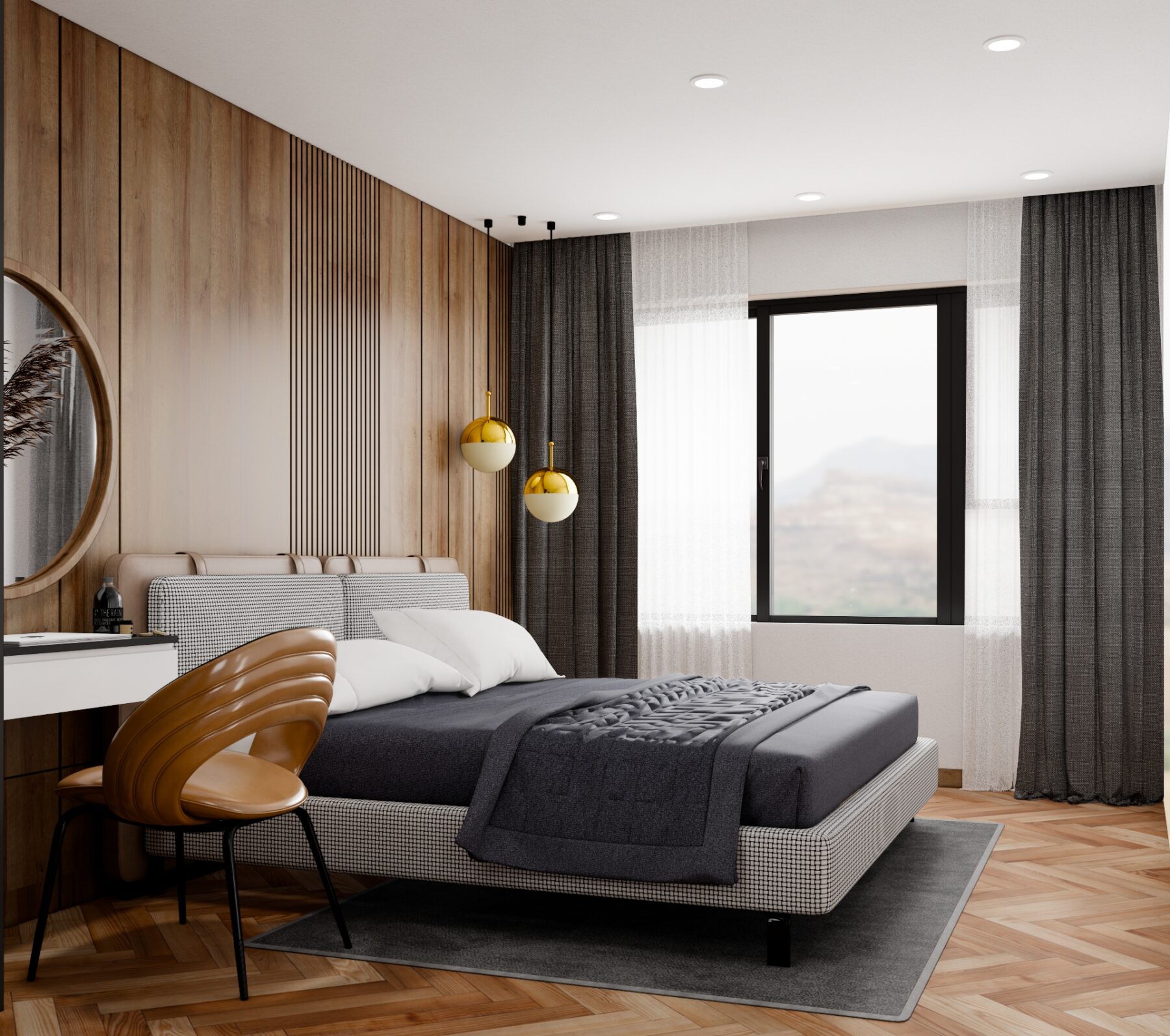  Bedroom Interior Sketchup File