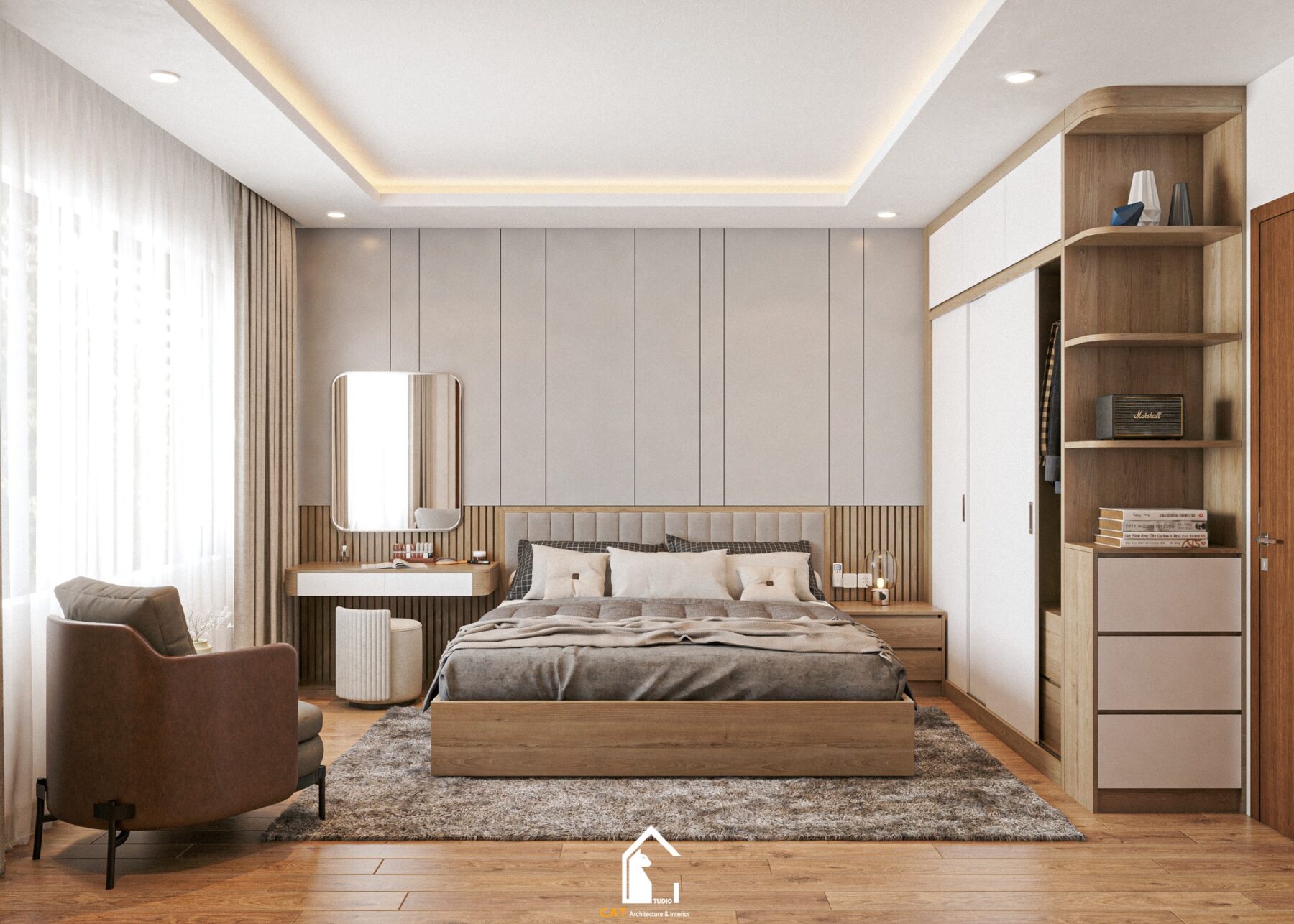  Bedroom Interior Sketchup File