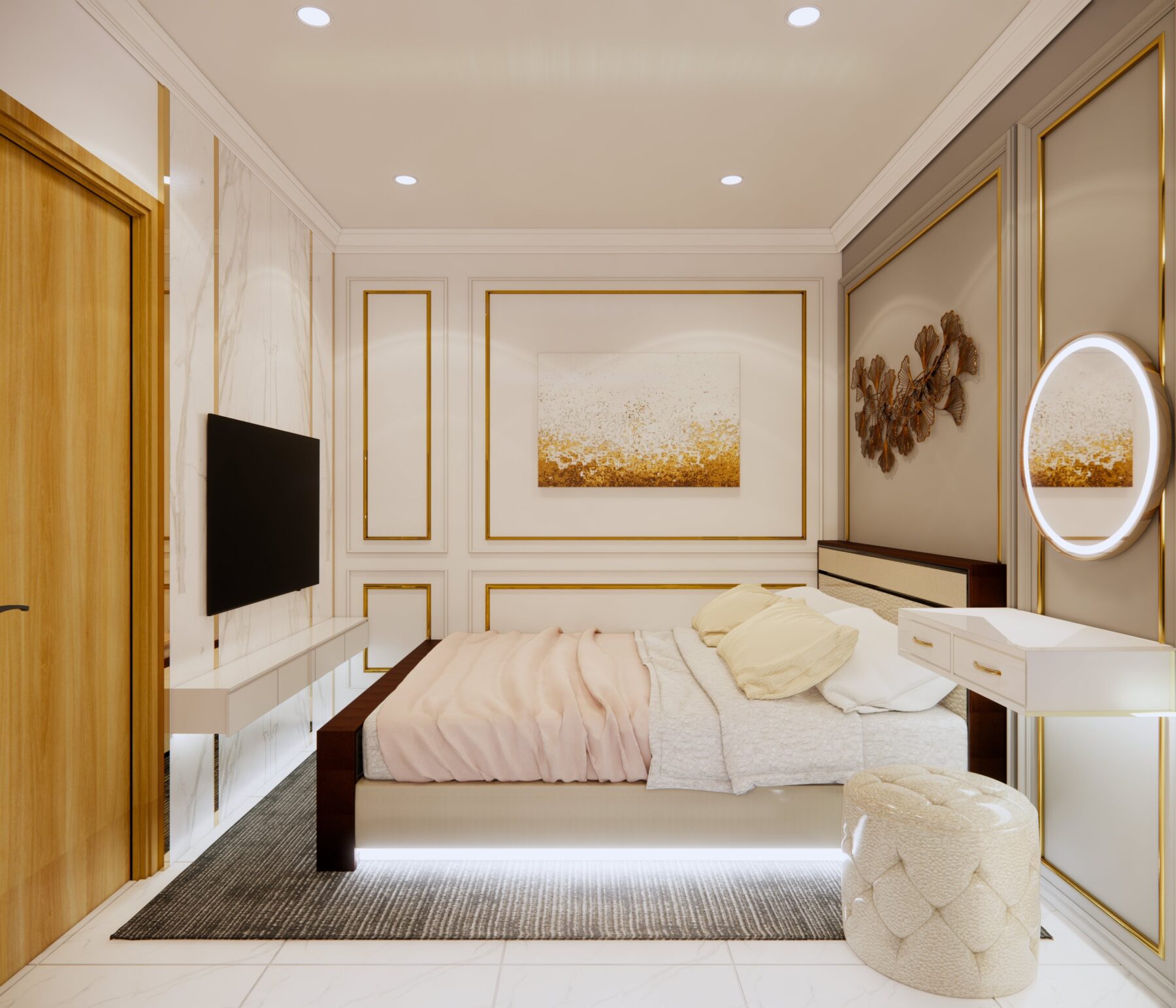  Bedroom Interior Sketchup File