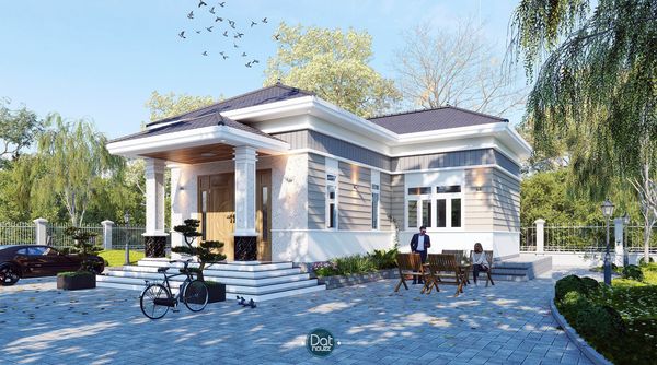 Exterior House Scene Scene Sketchup  by DatHouzz 1