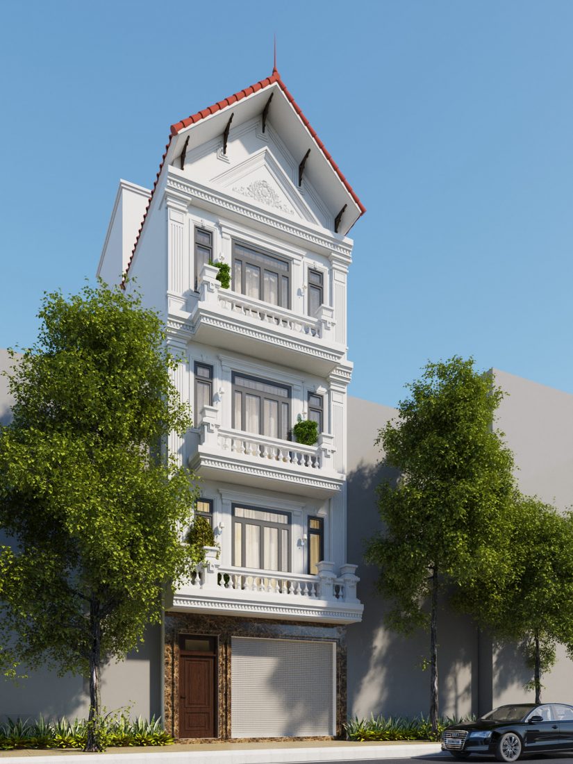 Exterior House Scene Sketchup  Vu Minh Quang 1 scaled