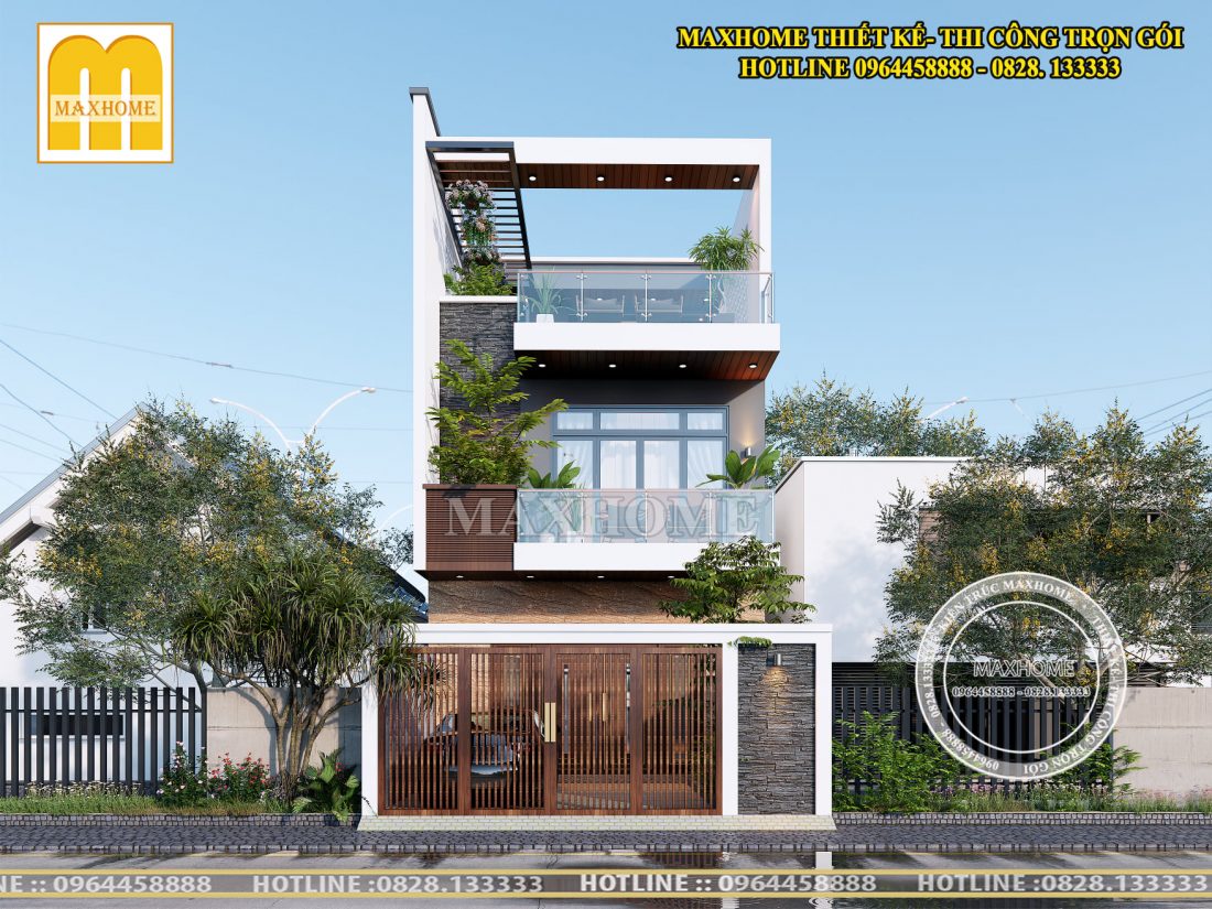 Exterior House Scene Sketchup  by Dinh Phong 1 scaled