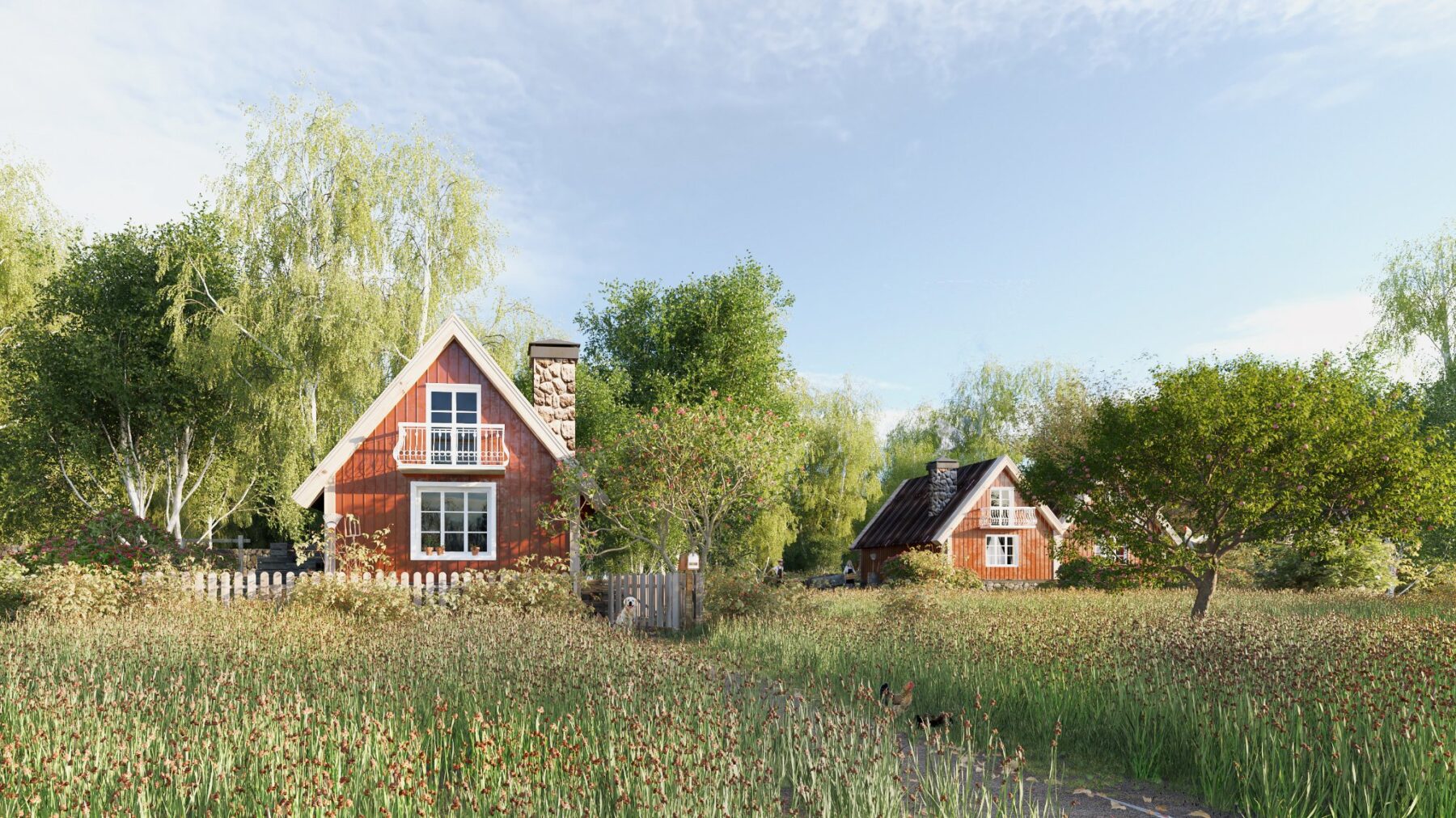  House Exterior Sketchup File