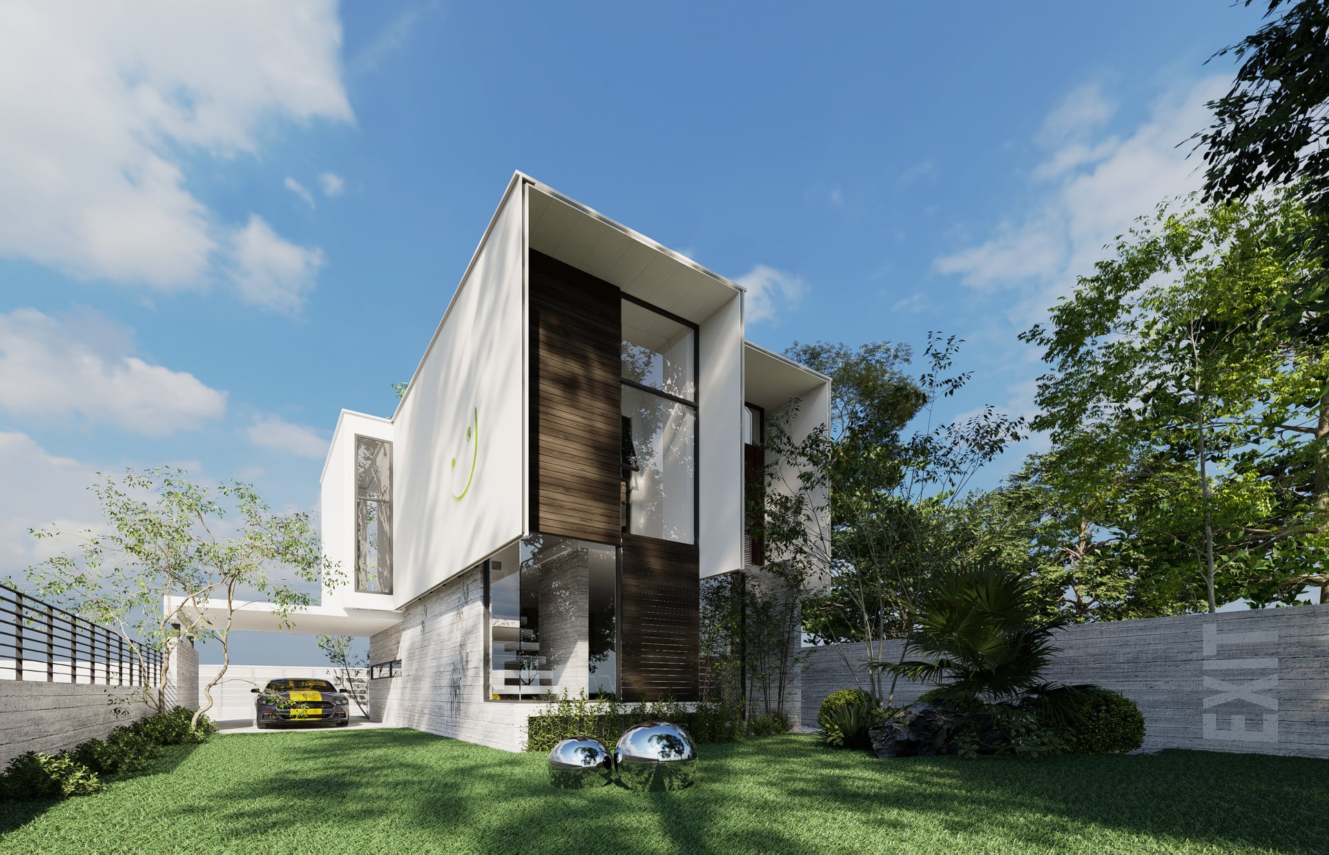  House Exterior Sketchup  by Quoc Vi Phan 2