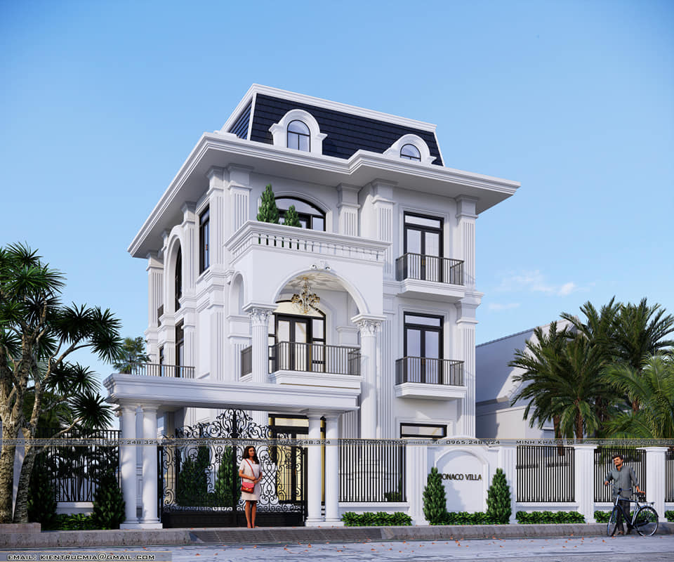  Villa Exterior Sketchup File