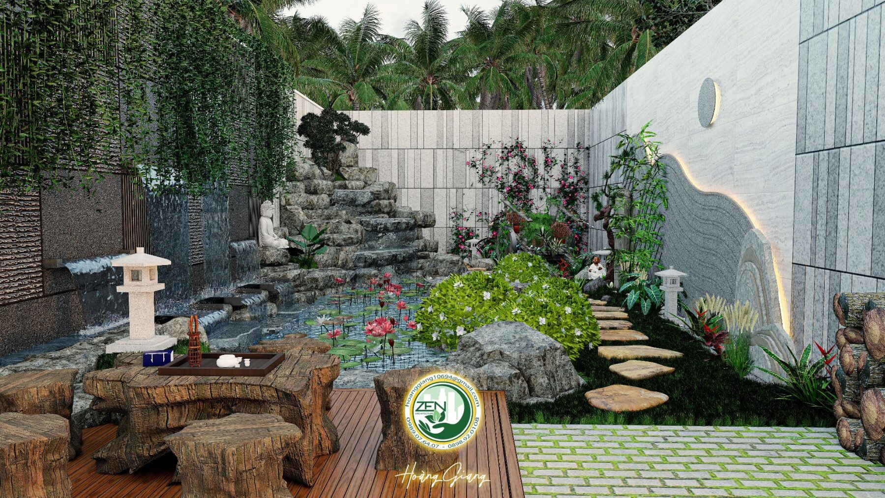  Garden Exterior Sketchup File