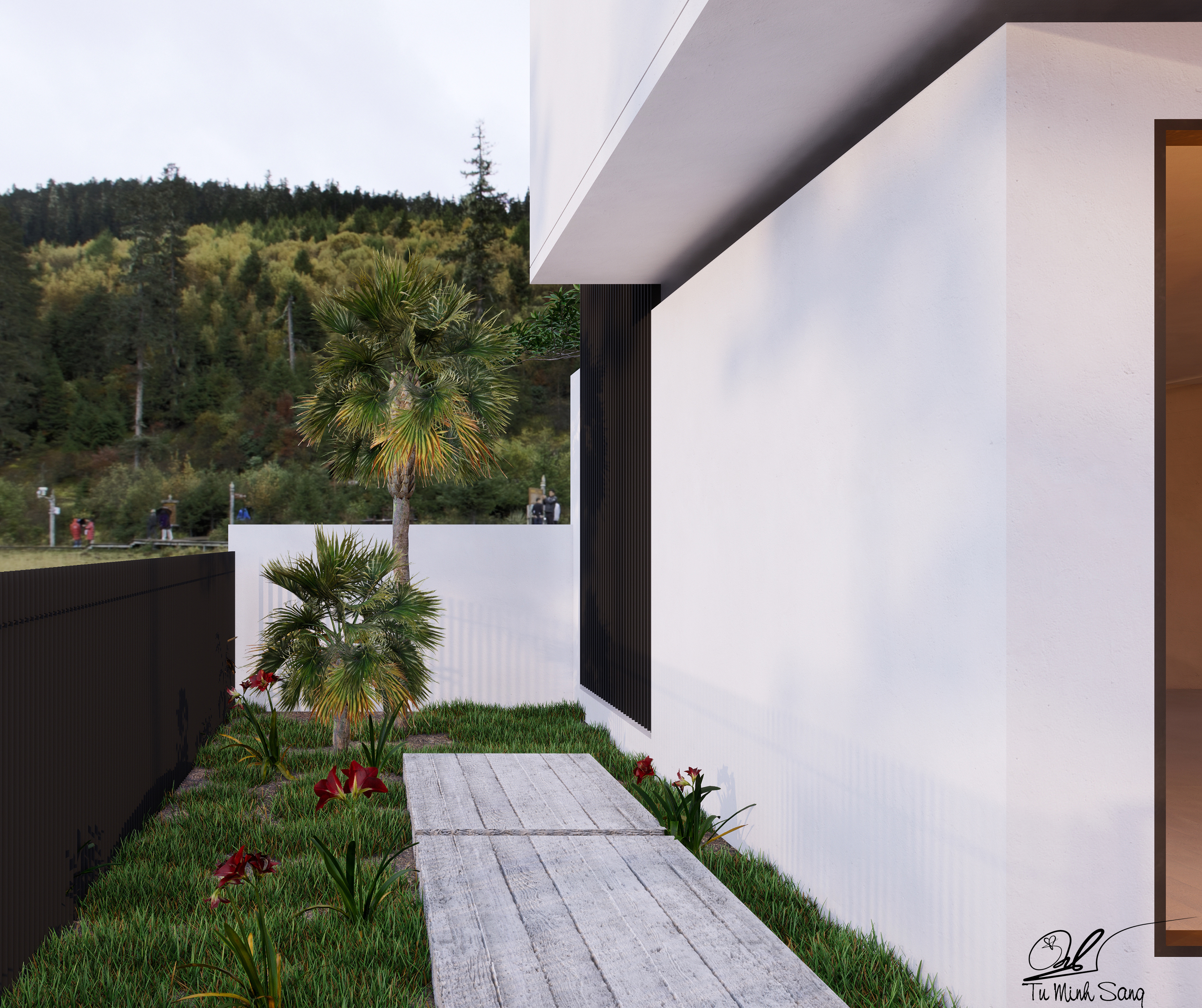  House Exterior Sketchup  by Tu Minh Sang 3