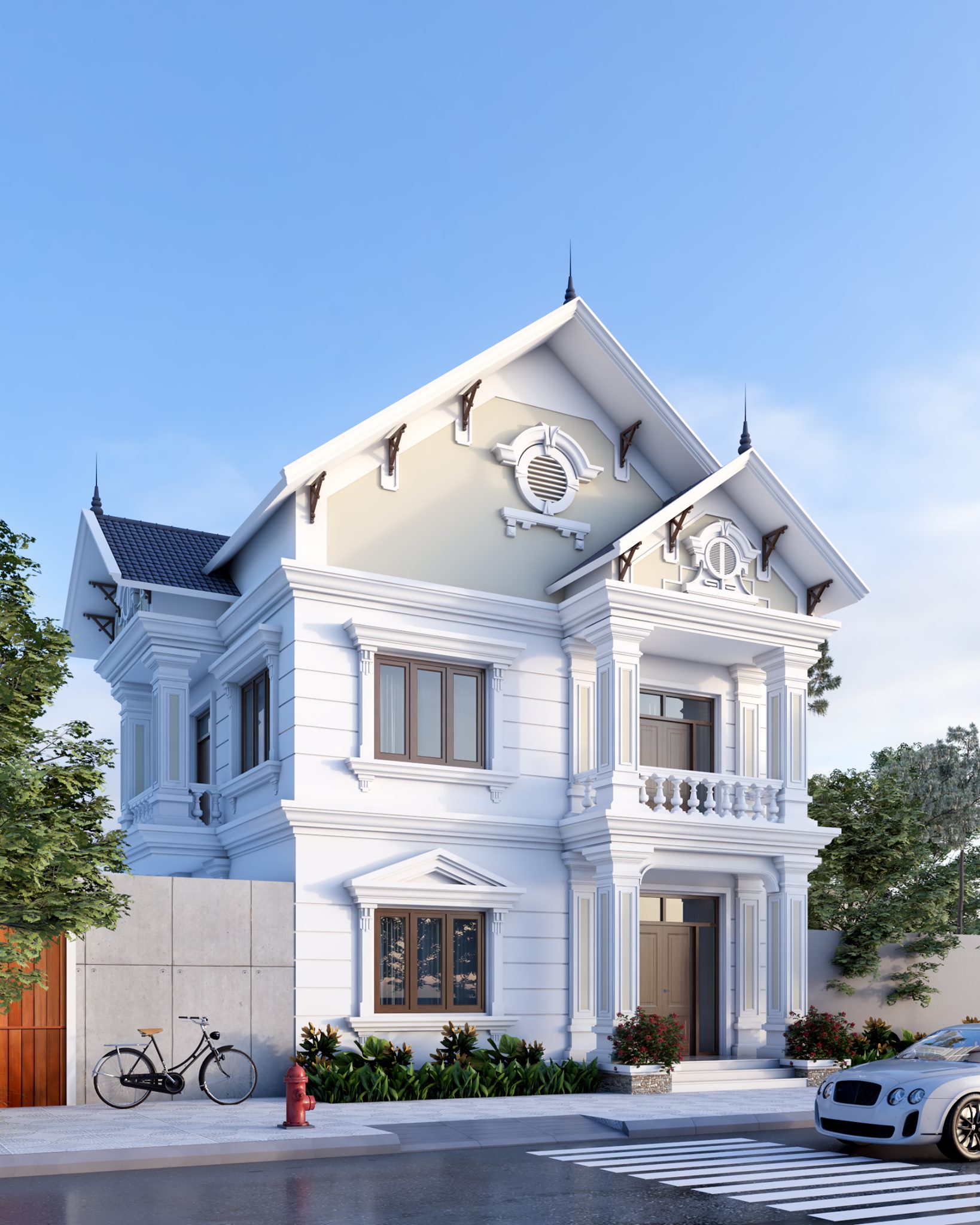  House Exterior Sketchup  by Nguyen Ngoc Tuan 1