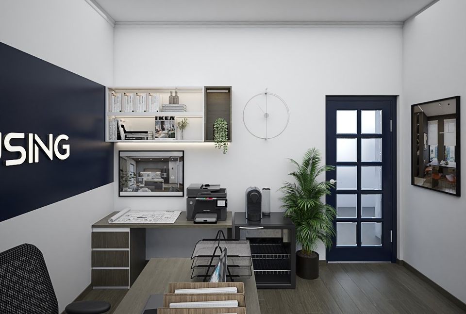 Officeroom Scene Sketchup  By Quoc Anh 1
