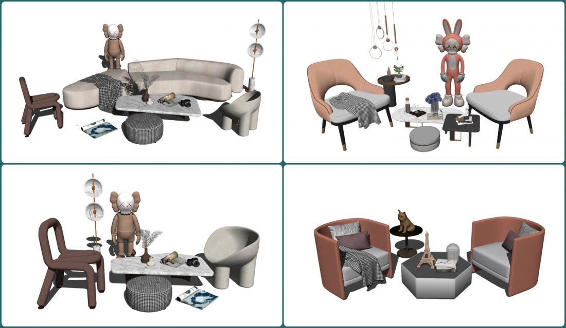 Sofa Sketchup  by Cuong CoVua 3 scaled