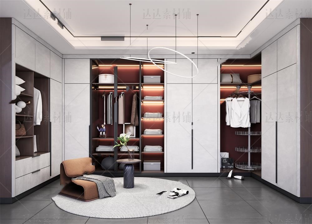 Closet Wardrobe Sketchup  by Cuong Covua