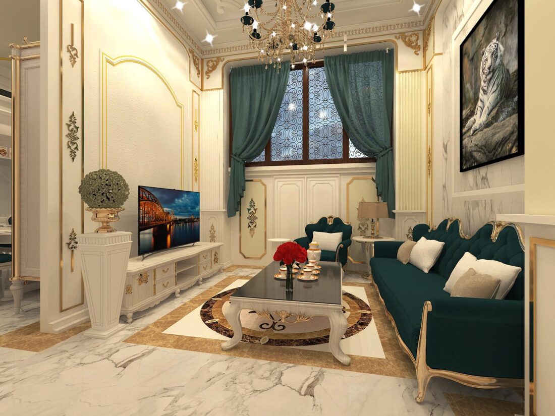 Livingroom Scene Sketchup  by HuyHuyHo 1 scaled