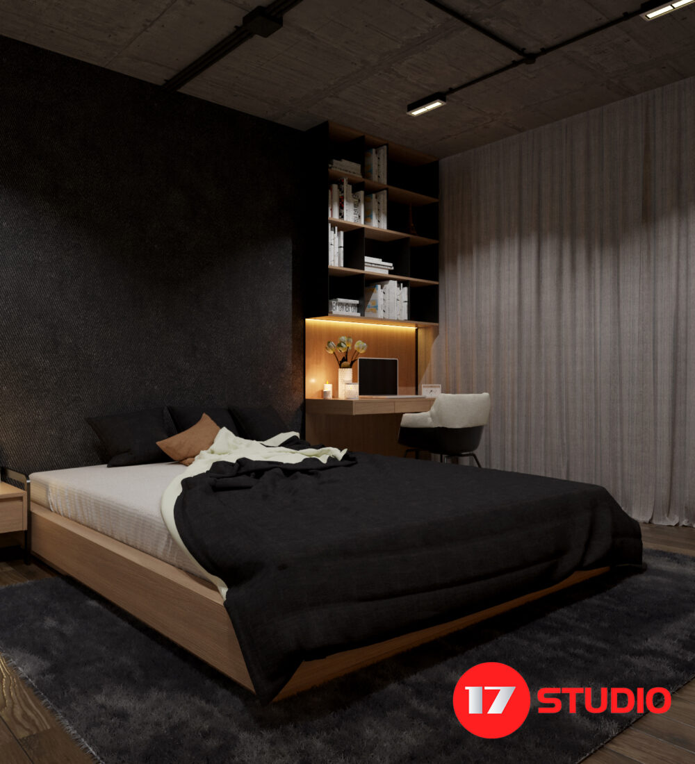 Bedroom Scene Sketchup  by DaoVanYen 1 scaled