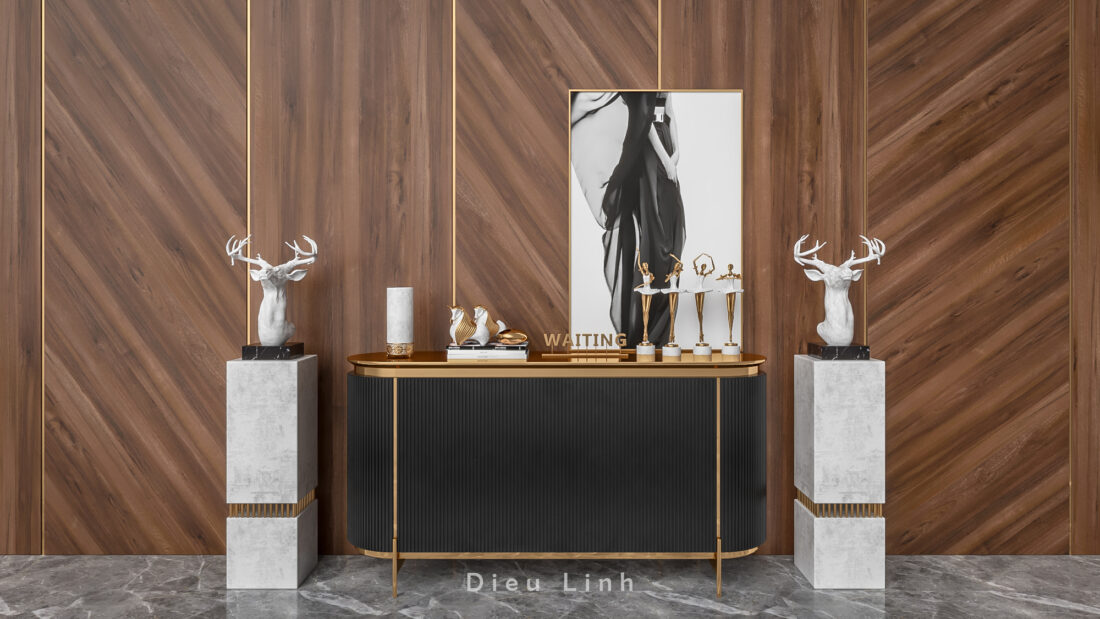 Display cabinet Sketchup  scaled