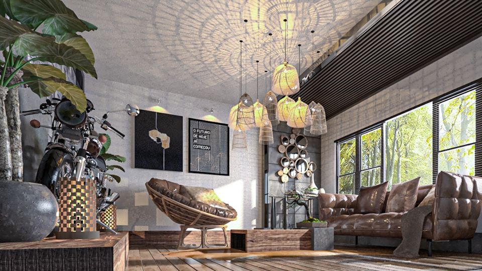 Livingroom Scene Sketchup  by NguyenDinhQuoc 1