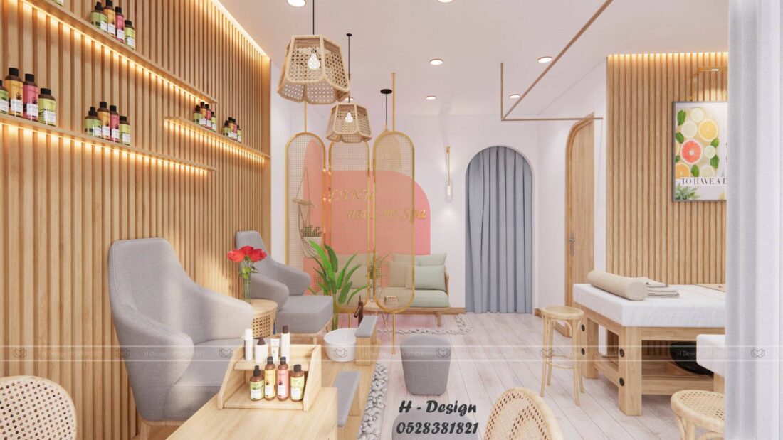Interior Spa Scene Sketchup  by Hoang 1 scaled