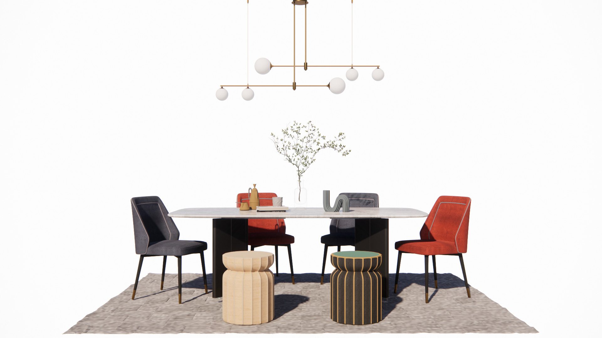  Dinner Table And Chair Sketchup File free download