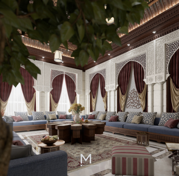 Livingroom Scene Sketchup  by Mustafa Osman 1