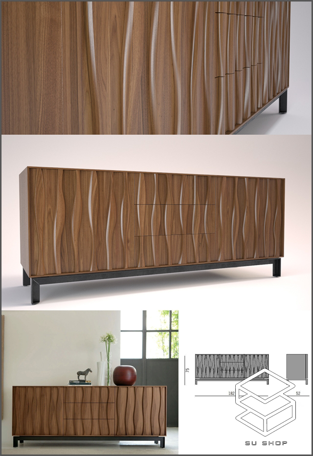 Display Cabinets Sketchup File free download
