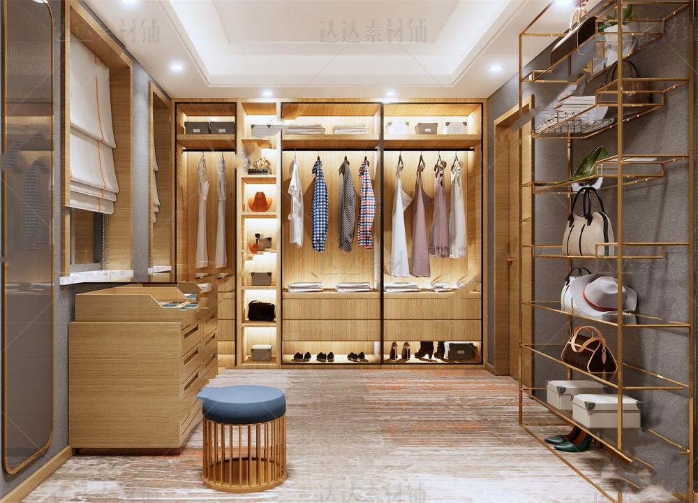 Closet Wardrobe Sketchup  by Cuong Covua