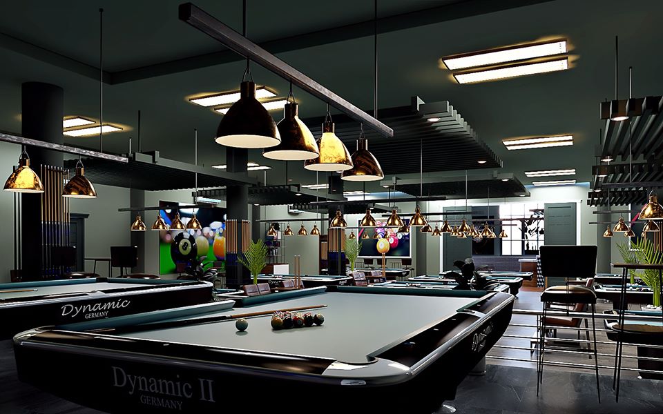 Club Billiards Sketchup  by Kha Anh Tu 1