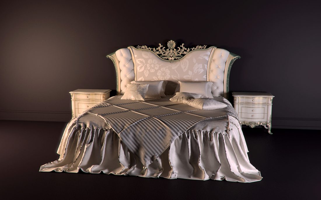 Bed Sketchup  by Le Xuan Dinh scaled