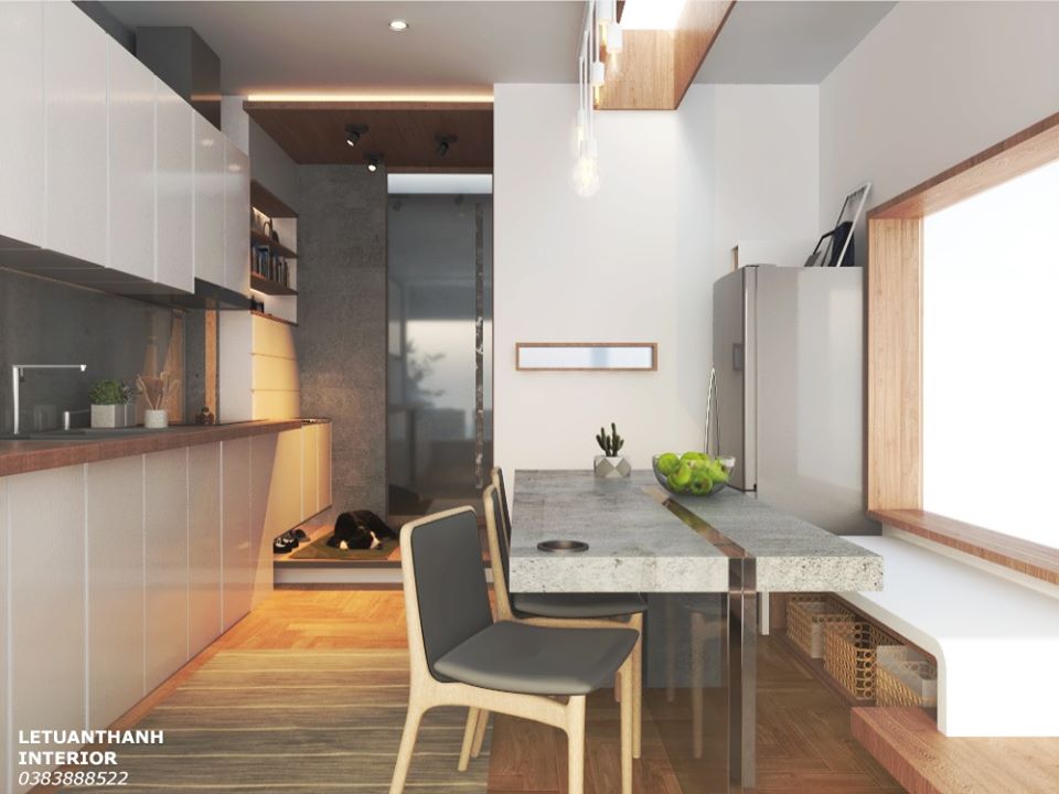 Kitchenroom Scene Sketchup  by LeTuanThanh