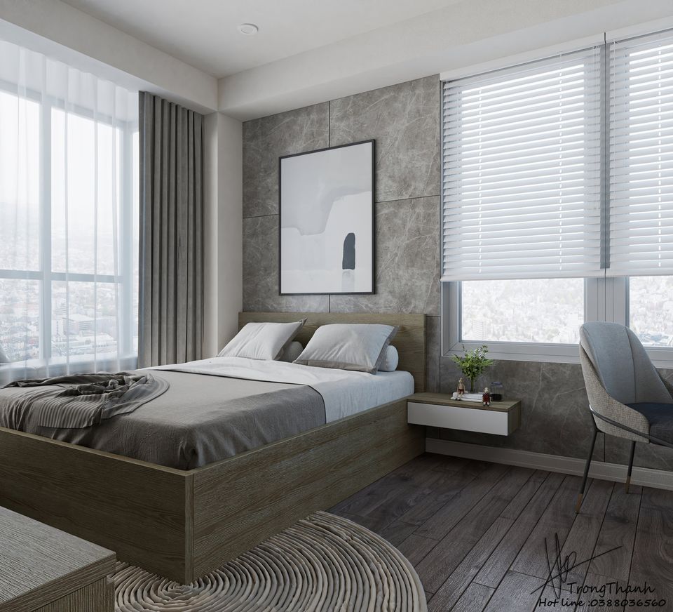 Bedroom Scene Sketchup  by TrongThanh