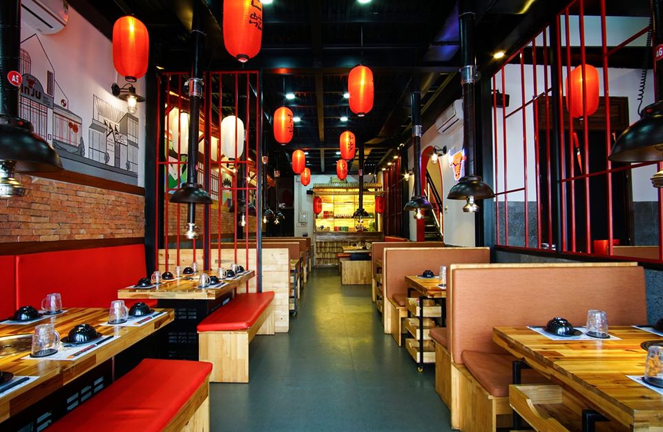 Interior Restaurant Scene Sketchup  by HuynhCongHuu 1