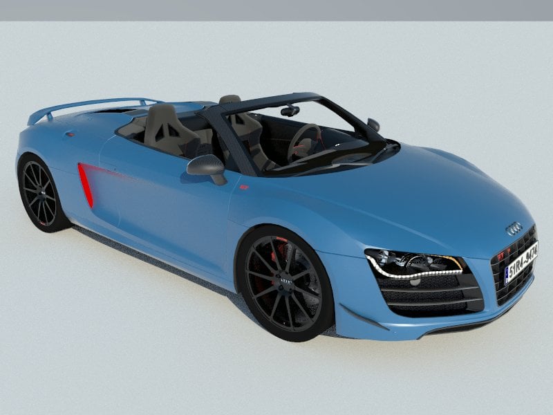 Audi Car Sketchup  by Luu Duc Ha