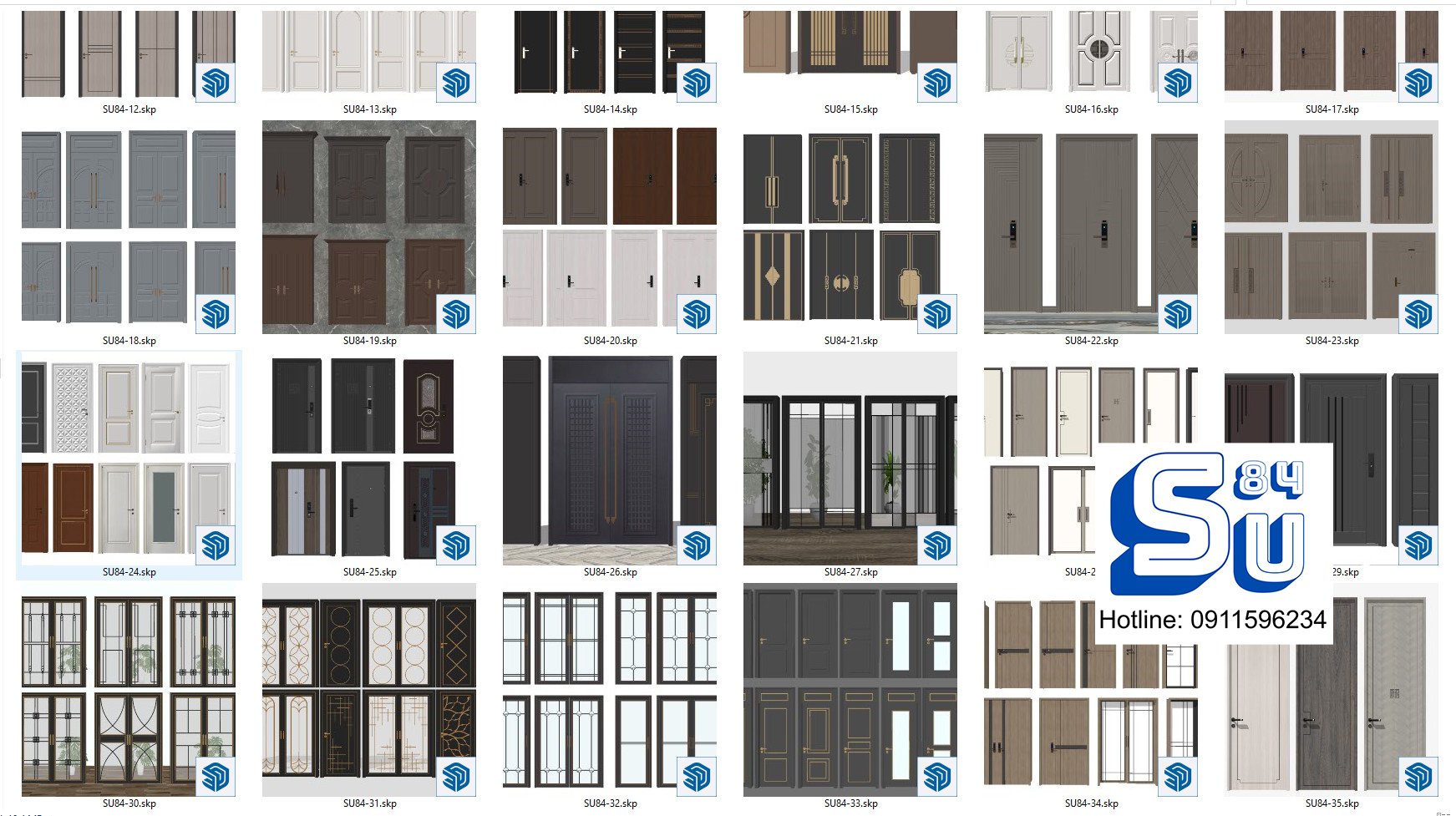  Doors Sketchup File
