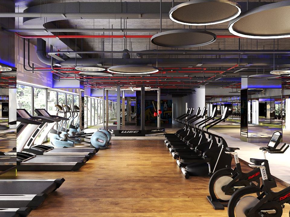 Interior Gymroom Scene Sketchup  by BinhThanhTran 1
