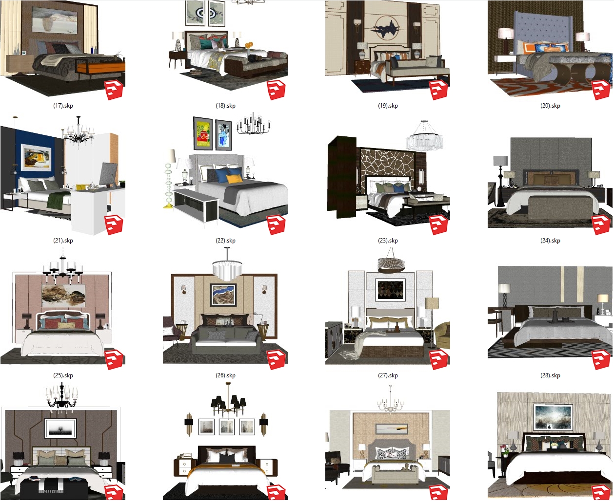  Bed Sketchup  by Cuong Covua 2