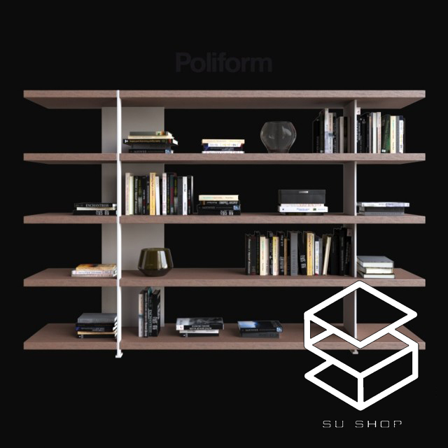 Bookshelf Sketchup File free download