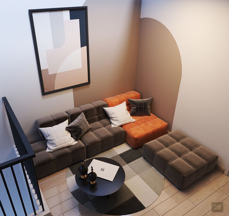 Interior Apartment Scene Sketchup  by XuanKhanh 1