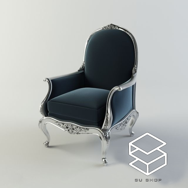 Colombostile SandraRossi Armchair Sketchup File free download