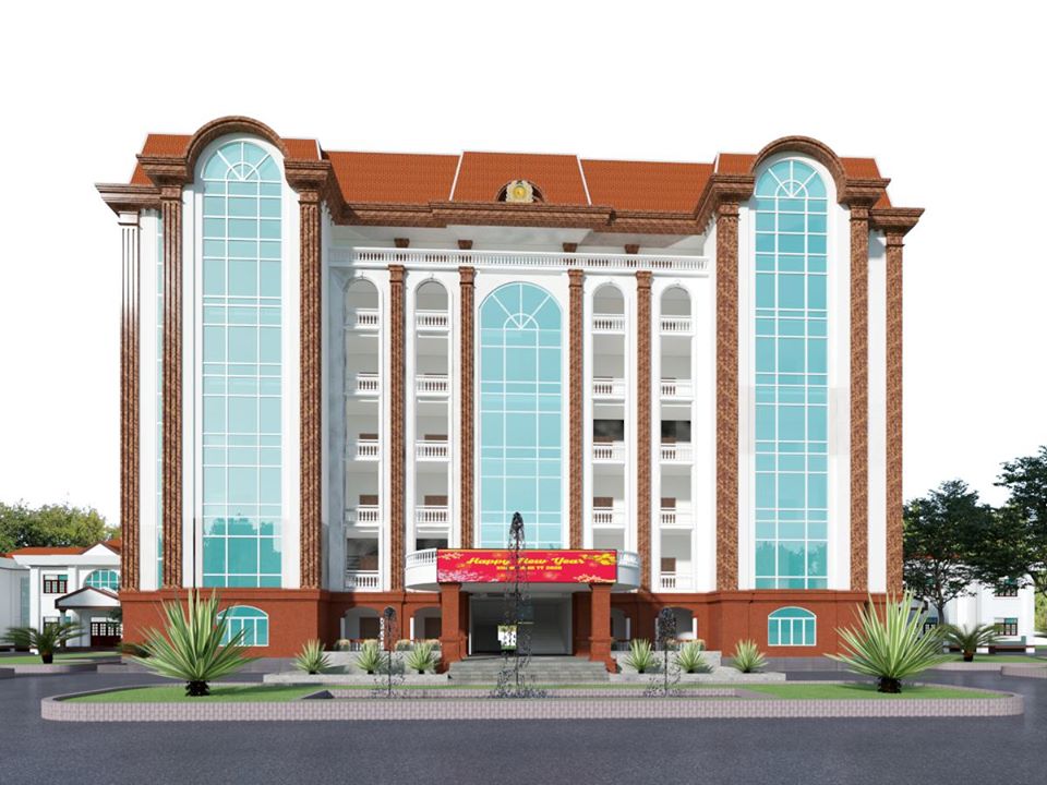 Exterior Commercial Building Scene Sketchup  by DiepVinh 1