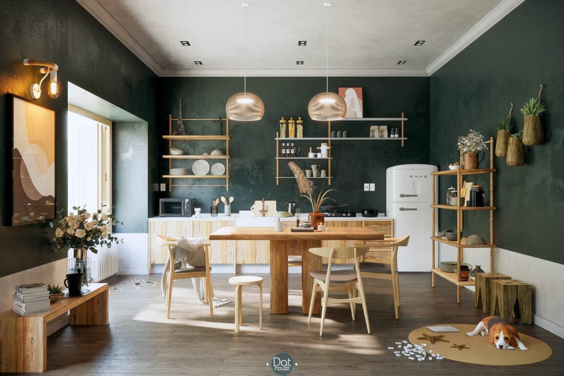 Kitchenroom Scene Sketchup  By DatHouzz 1 scaled