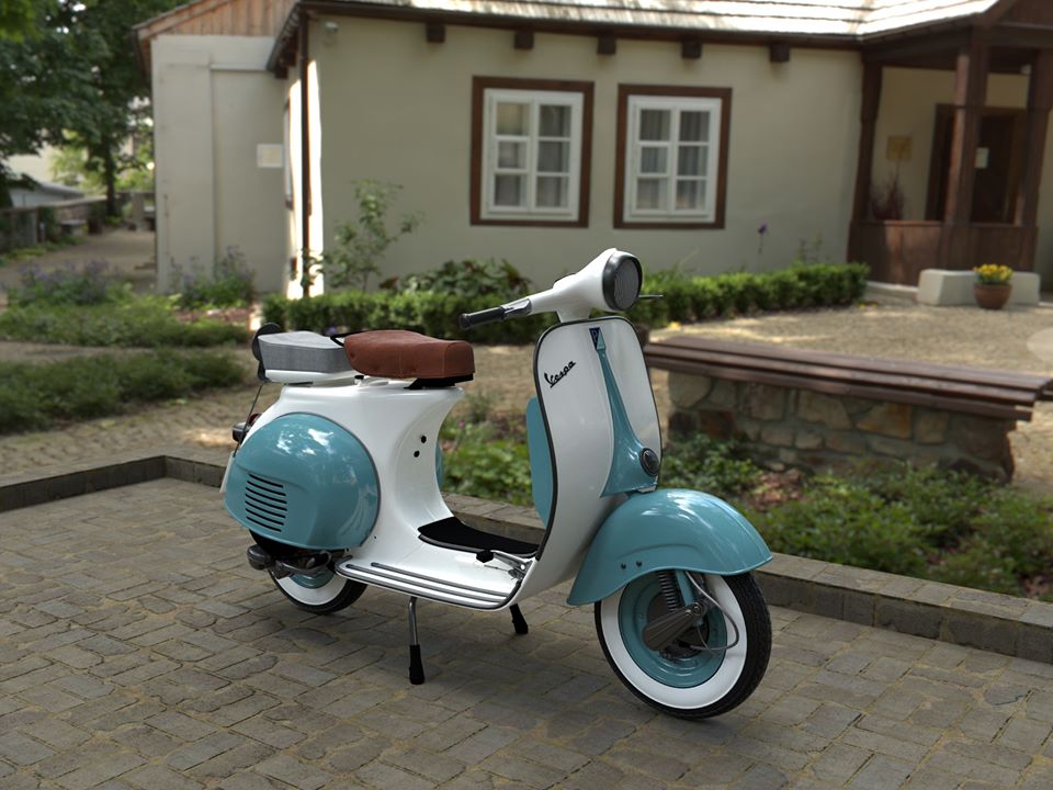 Vespa Sketchup  by AnhTran