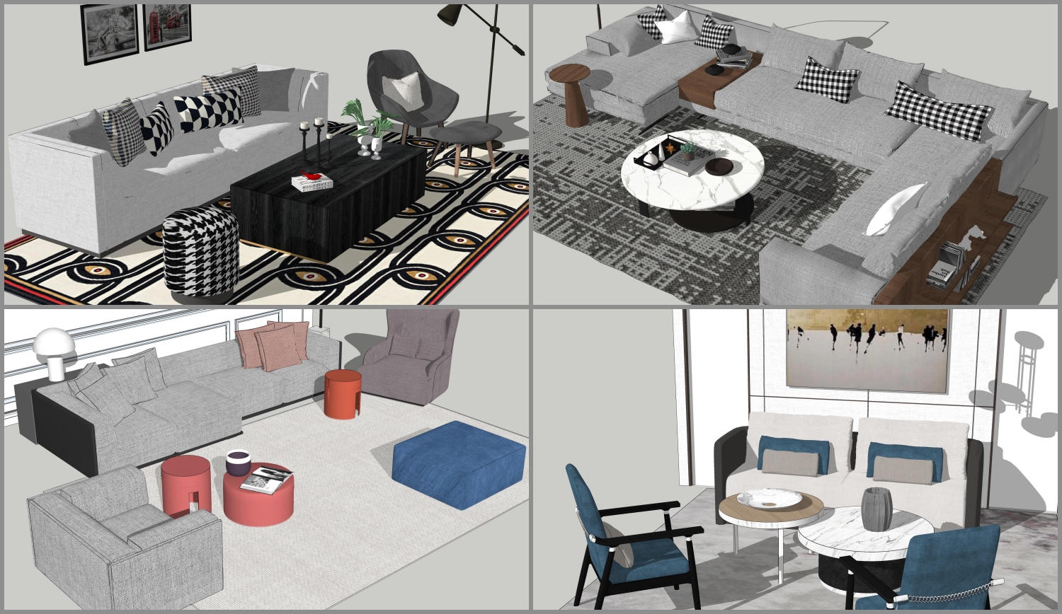 Sofa Sketchup File free download