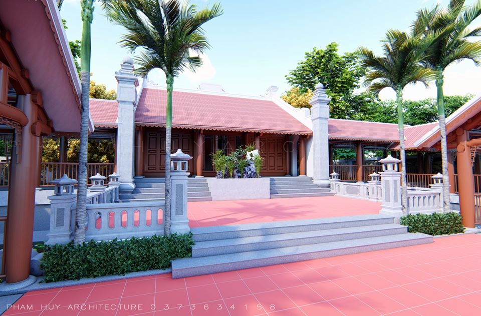 Exterior Churchs Scene Sketchup  PhamHuy 1