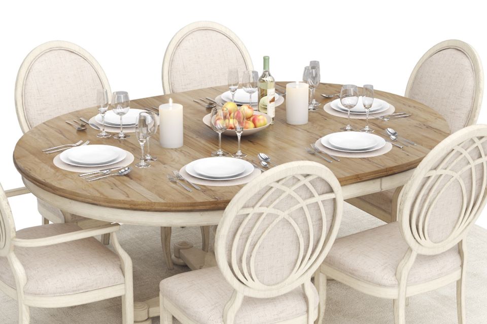 Dinner Table And Chair Sketchup  1