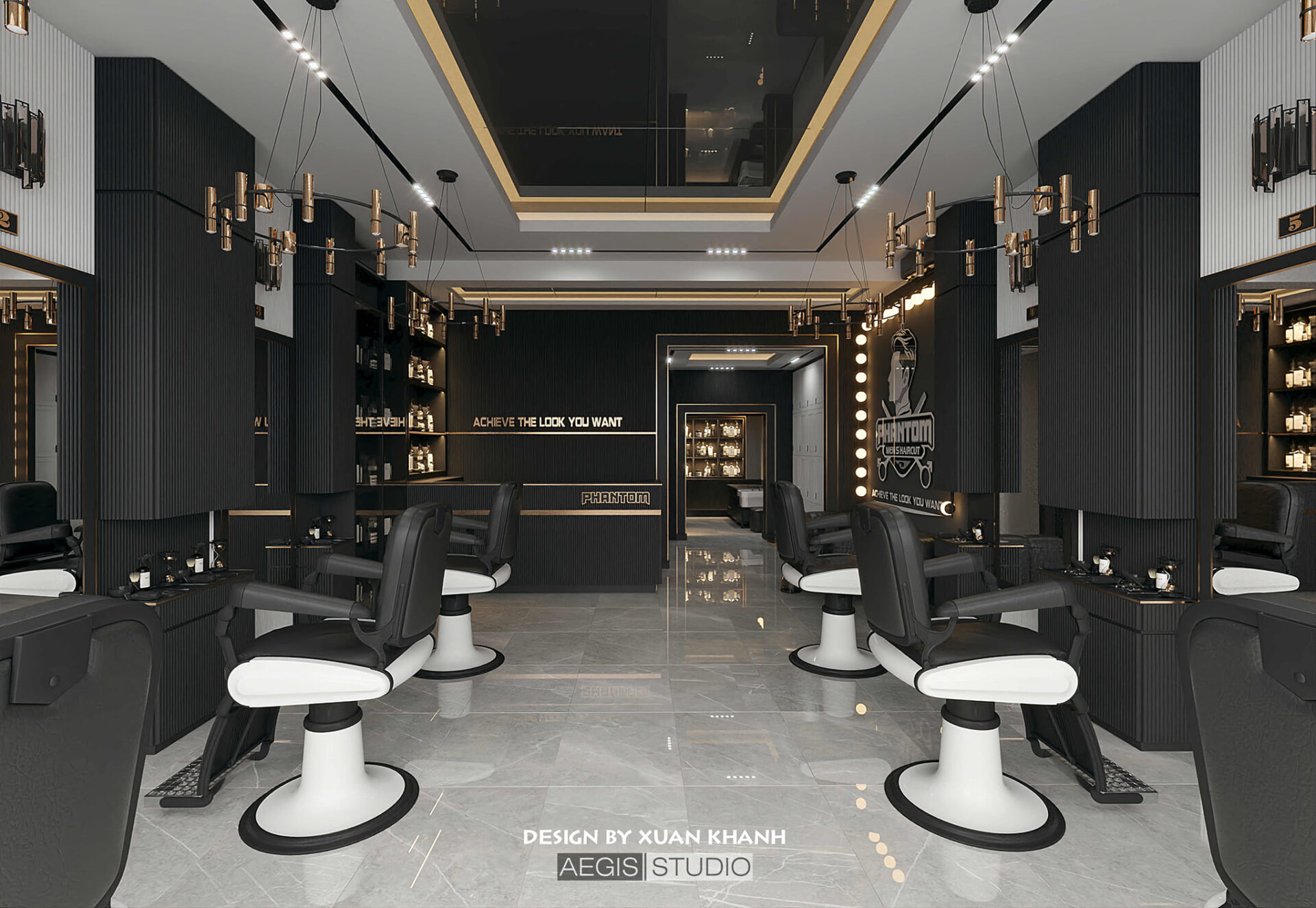  Beauty Salon Sketchup  by Xuan Khanh 1