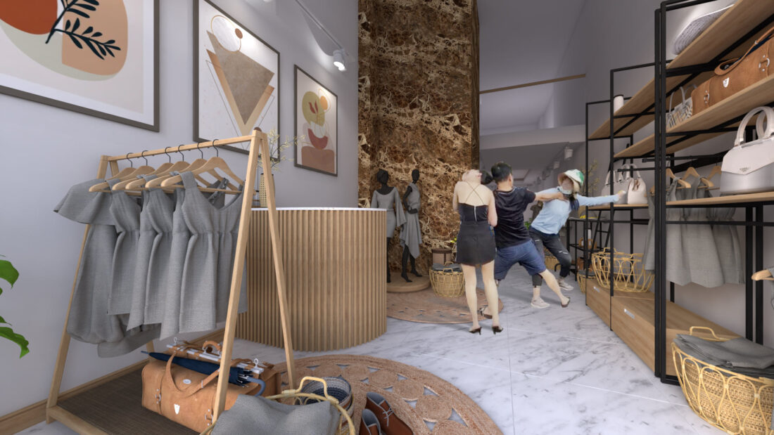 Shop Clothes Sketchup  By TaiMai scaled
