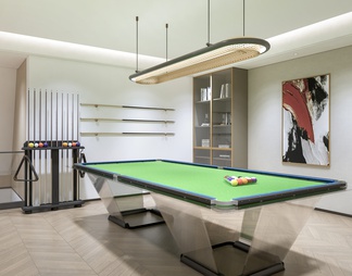 Billiard room