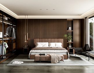 Minotti Italian style bedroom