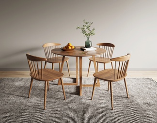 Enscape casual table and chairs